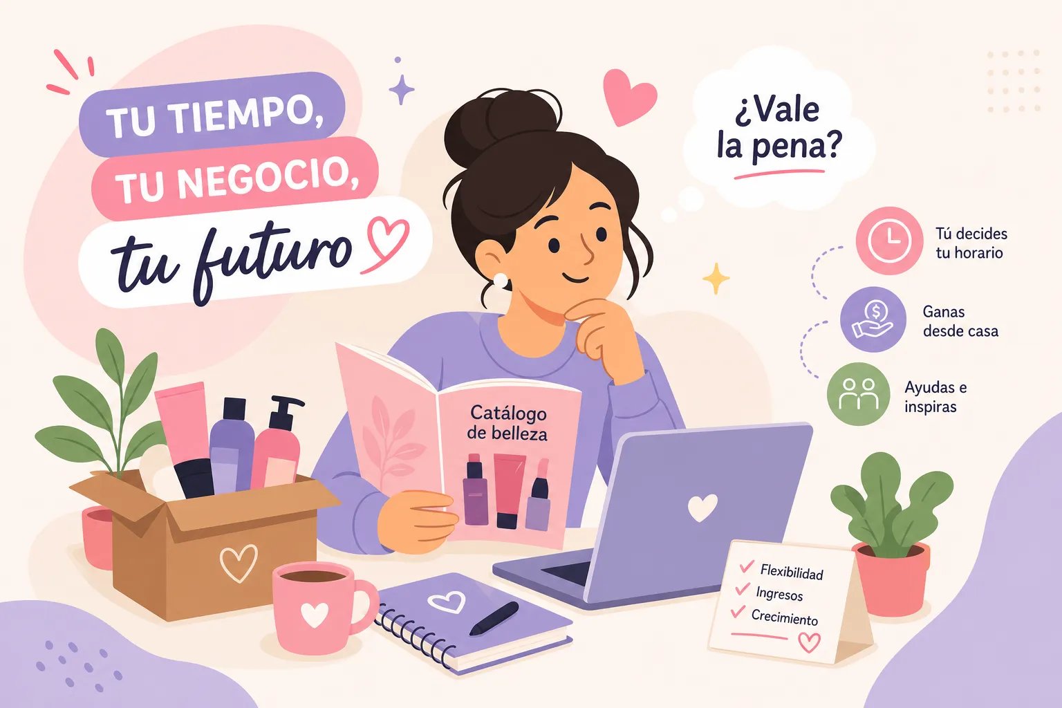 ¿Vale la pena ser consultora de belleza por catálogo?