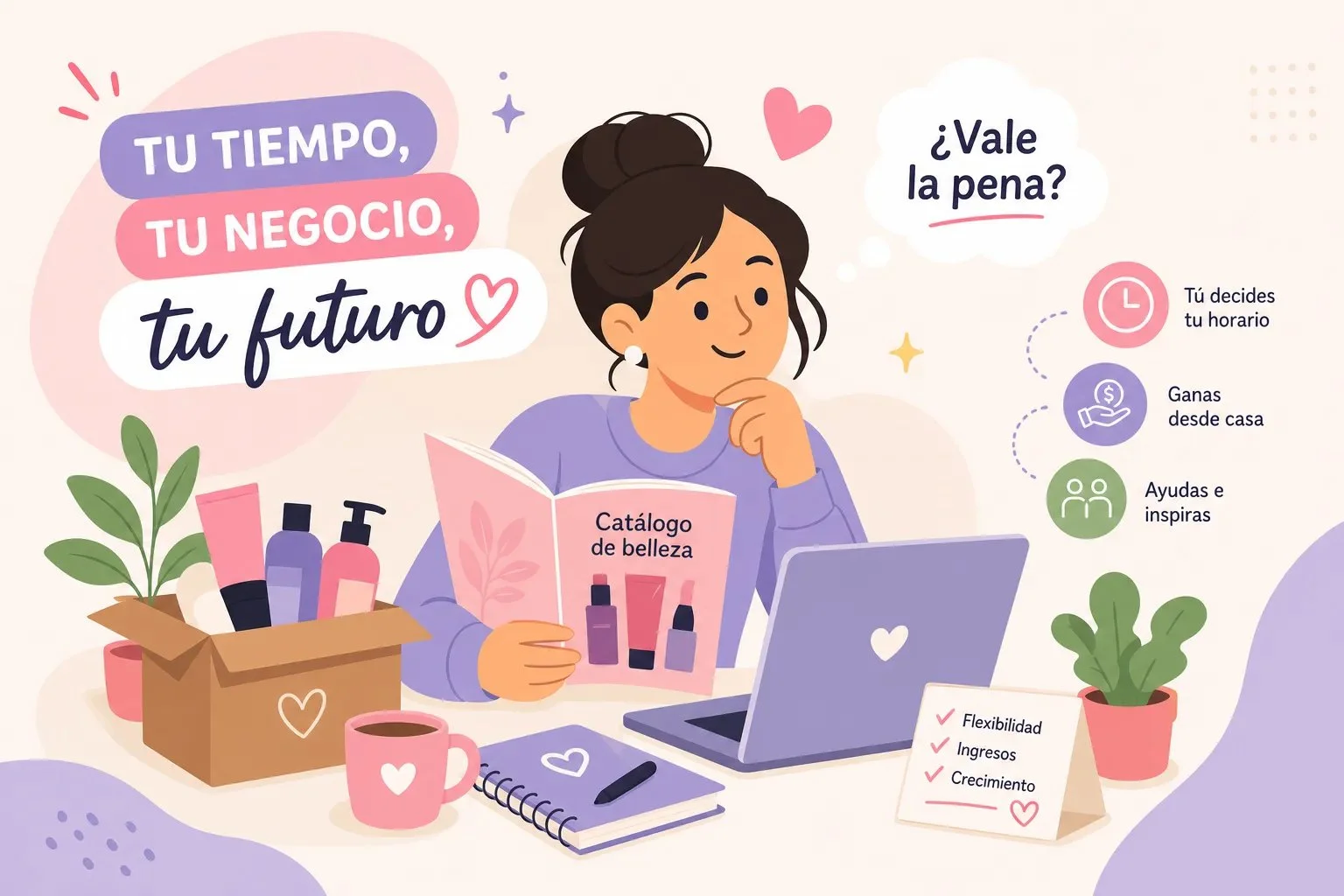 ¿Vale la pena ser consultora de belleza por catálogo?