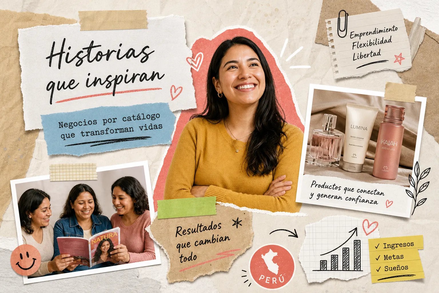 Casos reales de éxito en negocios por catálogo en Perú
