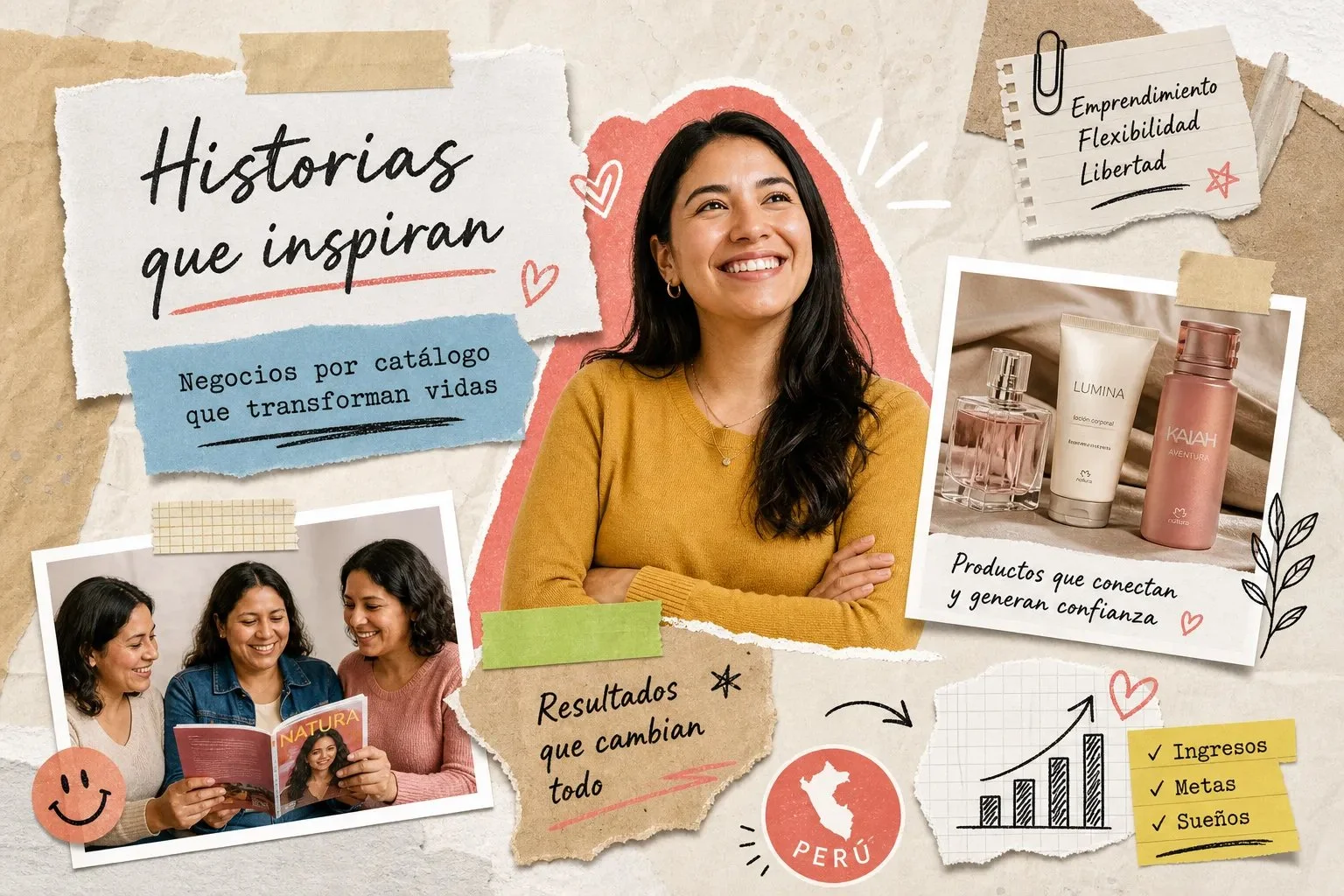 Casos reales de éxito en negocios por catálogo en Perú